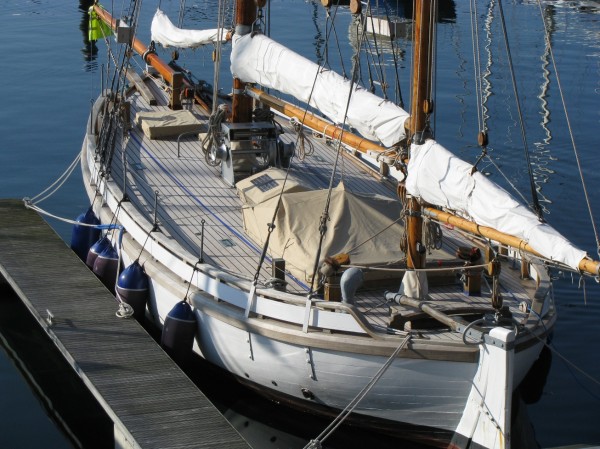 For Sale - 43' Colin archer Gaff Yawl ketch wooden sailing ...