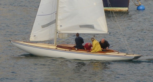International Dragon One Design wooden sailing yacht for sale