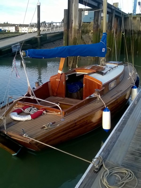 Folkboat wooden sailing yacht for sale