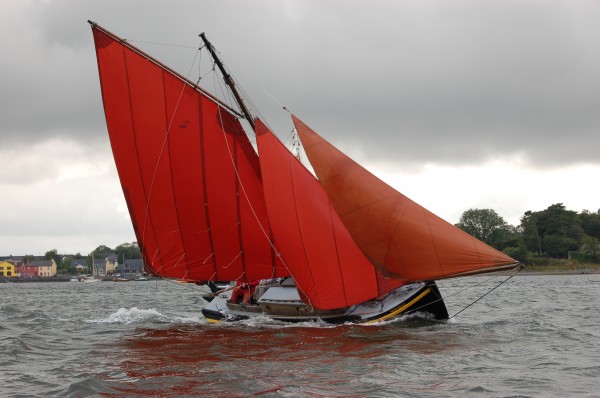 loch fyne skiff gaff cutter wooden sailing yacht for sale