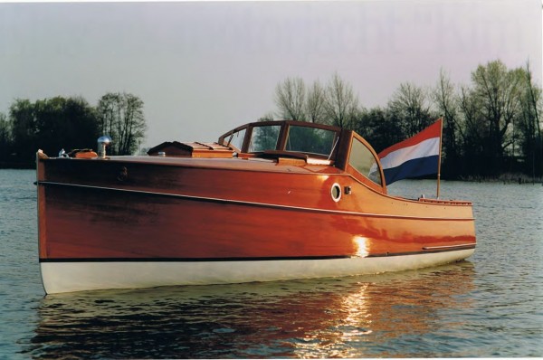 26' swedish 'backdecker' wooden motor yacht for sale