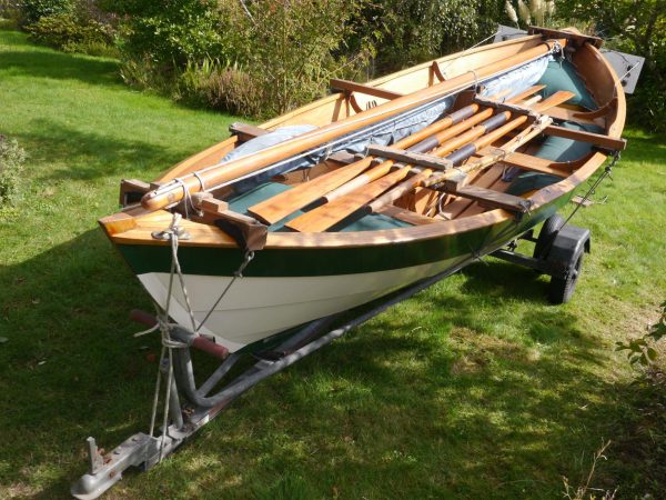 Ian Oughtred Ness wooden sailing boat for sale