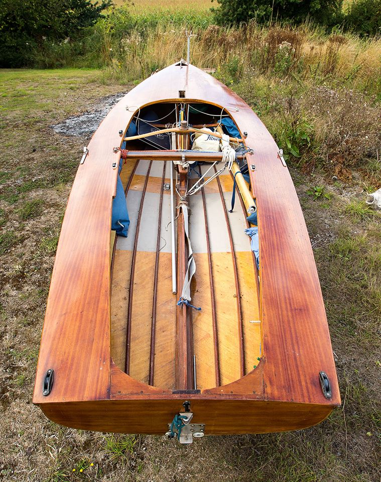 wooden flying dutchman sailboat for sale
